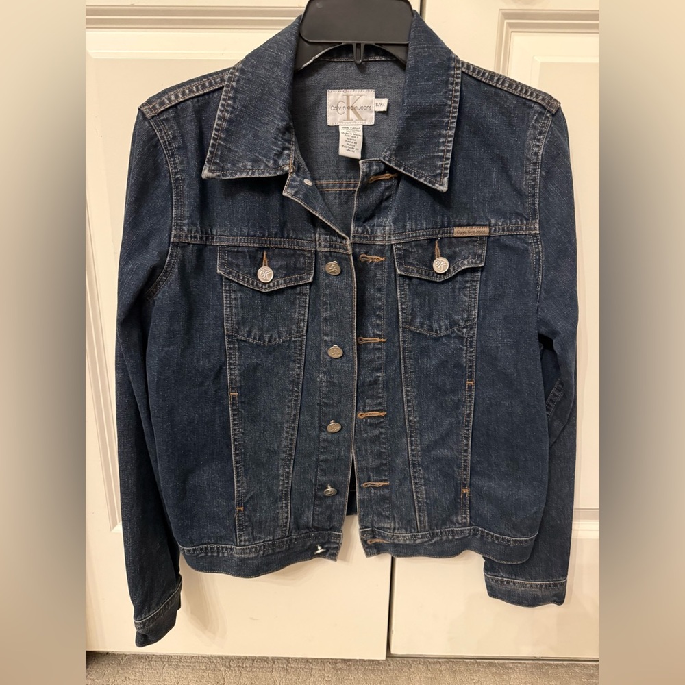 Calvin Klein Jeans Dark Blue Denim Jacket